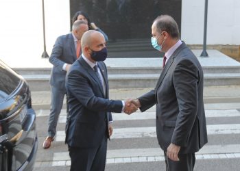 Gledis Nano në Kosovë, takon homologun Mehmeti: Bashkëpunim në luftën kundër krimit të organizuar