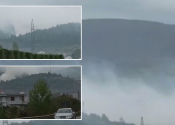 VIDEO/ U vihet flaka mbeturinave, Laçi zgjohet i mbuluar nga tymi, kryebashkiakja: E qëllimshme, nuk depozitohen më aty, çohen në landfill