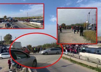 ‘Reflektojnë’ autoritetet/ ARRSH heq barrierat te “Pushimi i Shoferëve’ pas protestës së banorëve