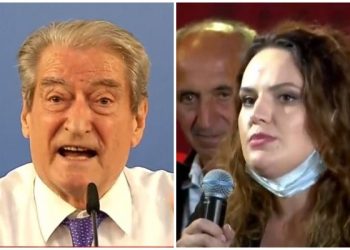“Sa antikomunist keni qenë ju zoti Sali Berisha?”/ Pyetja vë në “siklet” ish kreun e PD, të pranishmit në sallë i ndërpresin fjalën dhe i heqin mikrofonin