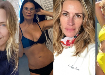 FOTO/ Nga Sharon Stone tek Demi Moore e Zeta-Jones. Yjet që i thonë stop ndërhyrjeve plastike dhe kanë vendosur të “plaken”