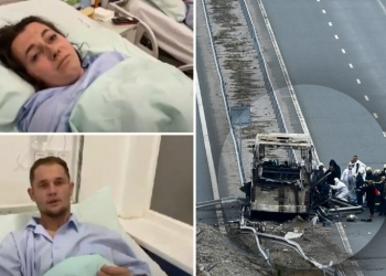 “Shoferin e zuri gjumi, dëgjova britma!”/ I mbijetuari nga tragjedia në Bullgari rrëfen momentet e betejës me flakët: Si shpëtoi çifti shqiptar