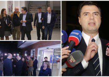 “Kuvendi i 18 dhjetorit, bashkimi ynë”/ Basha me krerët e degëve të PD: Duan të na ndajnë. Beteja me njëri-tjetrin i shërben vetëm Ramës