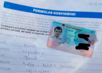 Përse e firmosa formularin për Kuvendin e PD-së më 18 dhjetor?