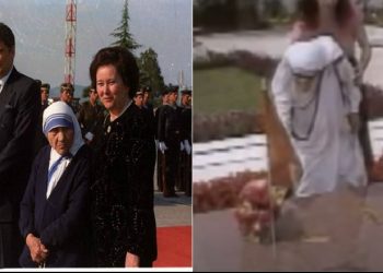 Liri Berisha e zhgënjyer nga Nënë Tereza: Nuk e prisja që të vendoste lule mbi varrin e Enver Hoxhës, mendova se do bekonte Saliun