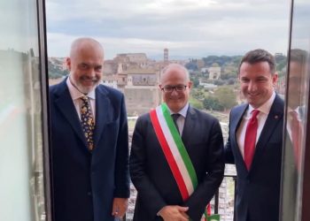 Rama e Veliaj në Itali, takojnë kryebashkiakun e ri të Romës/ Gualtieri: Roma e gatshme për të bashkëpunuar ngushtësisht me Tiranën
