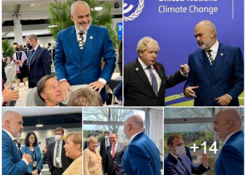 FOTO / Nga takimi me Macron, te batutat me Merkel dhe diskutimet me Vuçiç, Rama publikon pamjet nga samiti