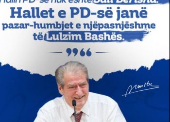 FOTO/ Berisha: Hallet e PD janë pazar-humbjet e Bashës