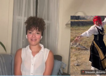 VIDEO/ Nga Afrika por di të kërcejë shumë mirë vallet shqiptare, vajza nisi t’i mësonte nëpërmjet Youtube