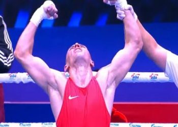 Historike/Alban Beqiri afër medaljes, në gjysmëfinale të Kampionatit Botëror të Boksit në Beograd