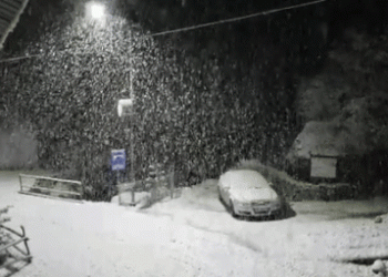 Dibra zbardhet nga dëbora, trashësia në zonat malorë arrin deri në 20 cm