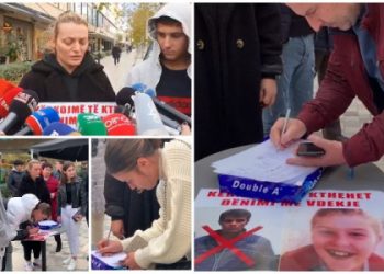 “Të kthehet dënimi me vdekje”/ Familjarët e 8-vjeçarit, nga Fieri në Vlorë për mbledhjen e firmave për peticionin: Ju lutem çohuni dhe na u bashkoni!