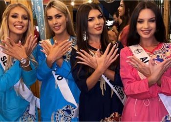 Bëri shqiponjën me duar/ Miss Serbia nuk përballon presionet, shtrohet me urgjencë në spital
