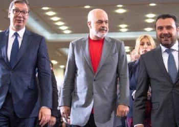 ‘Open Balkan’ mbahet këtë të mërkurë në Beograd, Edi Rama, Gabriel Escobar e Nikola Dimitrov, të pranishëm online