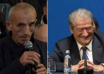 “Do na rrisësh ndonjë këlysh tjetër?”/ Berisha shpërthen në të qeshura nga barsaleta e militantit: Basha është i menderosur