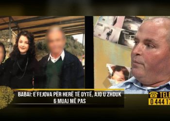 Largohet nga Kamza 21-vjeçarja Leonora Dani, babai: Ish-gruaja tentoi të më vriste, shkaktare edhe në zhdukjen e vajzës