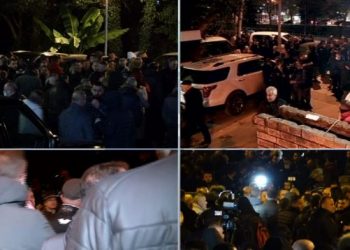 LIVE/ Referendumi për shkarkimin e Bashës, Sali Berisha dhe mbështetësit mblidhen në selinë e PD