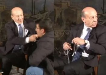 VIDEO/ ‘Çmendet’ gazetari, nuk i mbajnë më nervat dhe godet me shuplakë teknikun e zërit