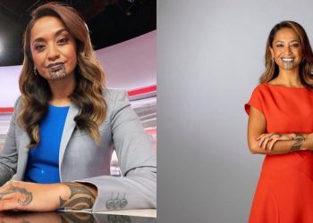 Gazetarja hyn në histori! E para që prezanton lajmet me një tatuazh në fytyrë