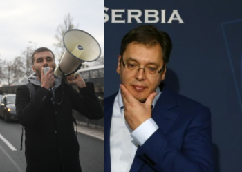 Një serb i lindur në Prishtinë dhe shkolluar në Harvard po organizon protestat kundër Vuçiç