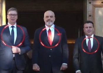 Mesazhi i ‘koduar’ që dhanë 3 liderët me ngjyrën e kravatës, ja të veçantat që kaluan pa u vënë re nga takimi Rama-Vuçiç-Zaev
