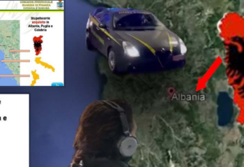 Publikimi/ Harta, policia italiane njeh Shqipërinë Etnike?