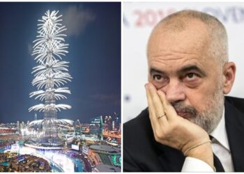 “Spektakël me fishekzjarre nga Burj Khalifa”/ Rama: Dhuratë e Dubait për qytetarët e Durrësit