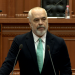 Berisha në protestë para Kryeministrisë, reagon Rama: Fëmijët nën përkujdesin e…!