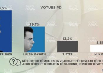 Sondazhi: A i duhet PD-së një kandidat i ri për kryetar?