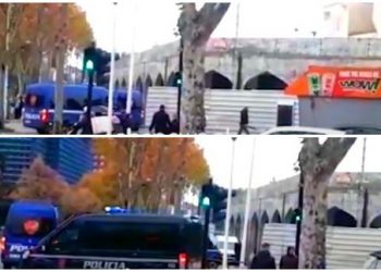 Frikë për trazira? Policia rrethon selinë e PD-së pas votimit për shkarkimin e Bashës
