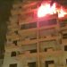 Panik tek ish-Blloku! Përfshihet nga flakët një apartament në katin e 8 në Tiranë