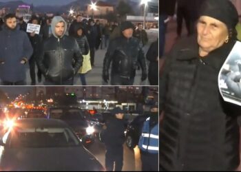 Banorët e ‘5 majit’ sërish në protestë, u bashkohen edhe ata të ‘Laprakës’, bllokohet ish-sheshi ‘Shqiponja’