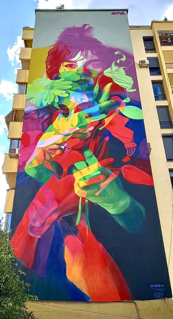 FOTO: Dy nga muralet e Tiranës renditen në 100 më të mirat e botës për 2021