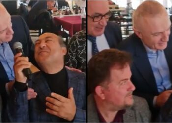 VIDEO / “O moj shpirt, sa të du”… Meta ia merr këngës me Bujar Qamilin në Shkodër: Bilbilit nuk mund t’i rezistosh