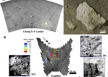 ​Sonda hënore e Kinës zbulon në vend ujin në sipërfaqen e Hënës