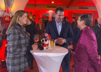 Një ceremoni festive në kryeqytet, Tirana feston vitin e ri kinez