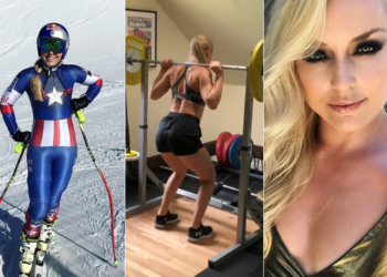 FOTO / Skiatorja seksi rikthehet në Olimpiadë si gazetare pas tërheqjes nga sporti