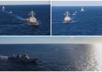 FOTO/ Ambasada amerikane nxjerr pamjet nga operacionet e manovrimit në Adriatik