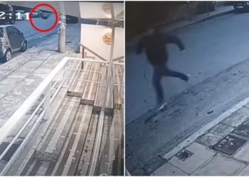Ja video e momentit kur u qëlluan dy shqiptarët në Greqi