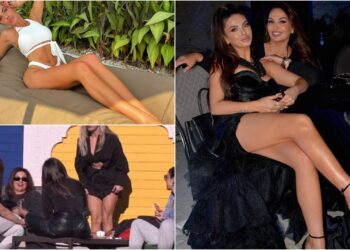 FOTOT/ “O shalë e bukur, o yll”! Beatrix “e dashuruar” me këmbët e saj: Mami faleminderit! Gjoksin s’ma dhe’, por e bëra vetë