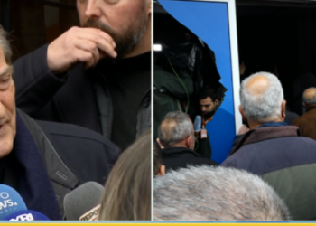 Protestuesit shqyejnë derën e selisë së PD, Berisha thirrje për vetëpërmbajtje: Nëse ndërhyn policia, ndërhyn Rama