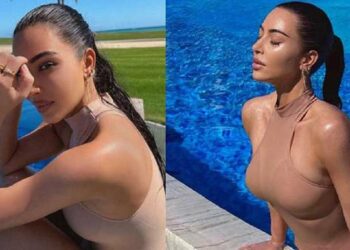 Kim Kardashian lë pas dramat me Kaney West, shkëlqen me pamjen e saj!