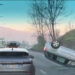 Aksident në autostradën Tiranë-Durrës, makina kthehet përmbys