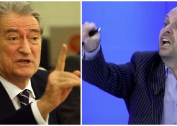 “Vrave qytetarët e tu në bulevard”! Berisha sulmon LIVE gazetarin nga Kosova: O i pafytyrë, provokator i Serbisë