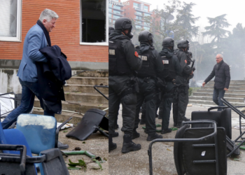 Fotot/ Momenti kur deputetët e PD dalin nga selia me sy të skuqur