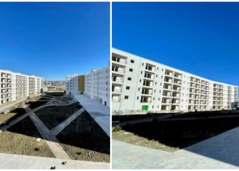 Rindërtimi/ Rama nxjerr FOTO: Gati blloku i dytë i banesave në Kavajë, do futen 206 familje