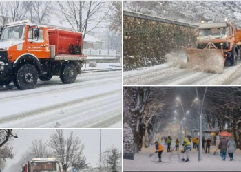 I ftohti ‘mbërthen’ Shqipërinë! Rama ‘qetëson’ qytetarët: Vijon puna për pastrimin e zonave të mbuluara me dëborë