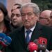 Berisha nga selia e PD: Erdha këtu për t’u zotuar se asgjë nuk mund ta pengojë këtë revolucion paqësor!