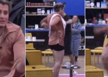 VIDEO/ Veshi fustanin dhe takat e mbesës së Nishanit, Dritani shkakton humor brenda shtëpisë me kërcimin sensual