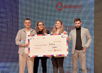 ALBtelecom shpërblen sipërmarrësit e rinj të Tirana Inc, Demo Day!